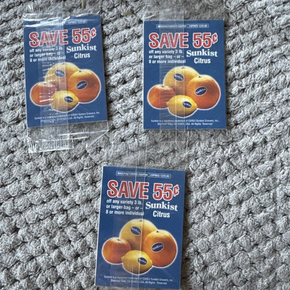 3 Vtg Rare 2003 Sunkist Rugrats Go Wild Movie Cards Sealed Angelica, Spike,Eliza